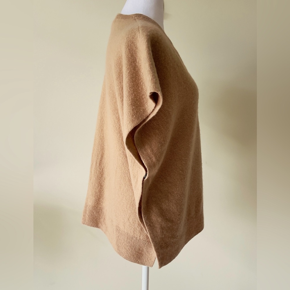 Nordstrom Tan Poncho Sweater - Picture 3 of 6